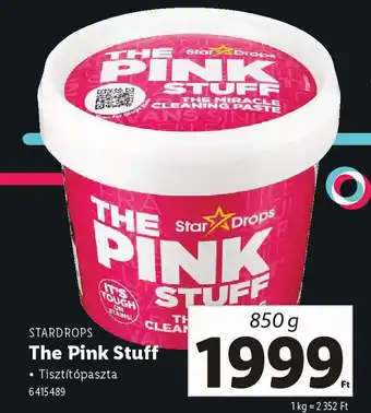 Lidl STARDROPS The Pink Stuff ajánlat