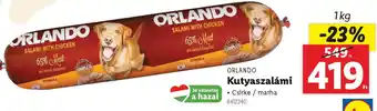 Lidl ORLANDO Kutyaszalámi ajánlat