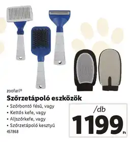 Lidl Zoofari Szőrzetápoló eszközök ajánlat