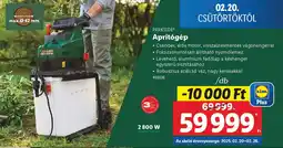 Lidl PARKSIDE Aprítógép ajánlat