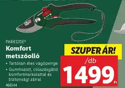 Lidl PARKSIDE Komfort metszőolló ajánlat