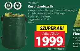 Lidl PARKSIDE Kerti tárolózsák ajánlat