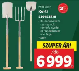 Lidl PARKSIDE Kerti szerszám ajánlat