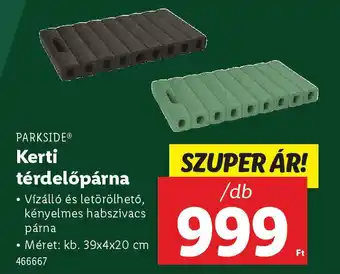 Lidl PARKSIDE Kerti térdelőpárna ajánlat