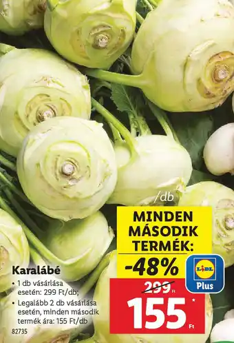 Lidl Karalábé ajánlat