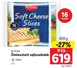 Lidl MILBONA Ömlesztett sajtszeletek ajánlat