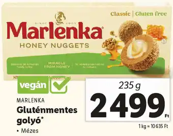 Lidl MARLENKA Gluténmentes golyó ajánlat