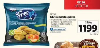 Lidl FREEGO Gluténmentes párna ajánlat