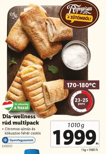 Lidl Dia-wellness rúd multipack ajánlat