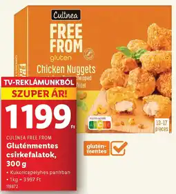 Lidl CULINEA FREE FROM Gluténmentes csirkefalatok ajánlat