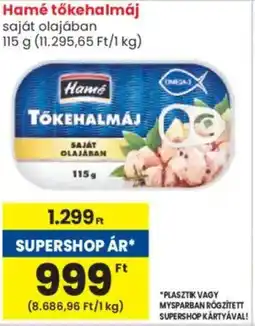 Spar Market Hamé tökehalmáj ajánlat