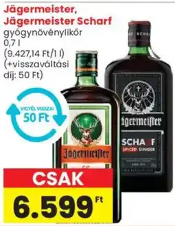 Spar Market Jägermeister, Jägermeister Scharf ajánlat