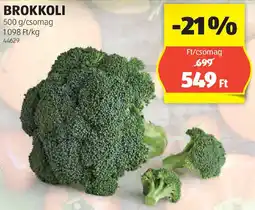 ALDI Brokkoli ajánlat