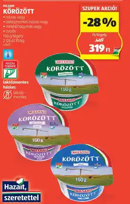 ALDI Milsani körözött ajánlat