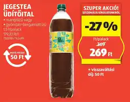 ALDI Jegestea üdítőital ajánlat