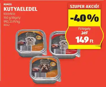 ALDI Romeo Kutyaeledel ajánlat