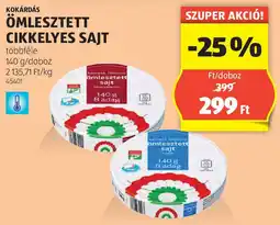 ALDI Kokárdás ömlesztett cikkelyes sajt ajánlat