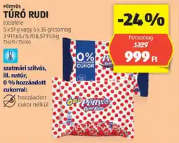ALDI Pöttyös Túró Rudi ajánlat