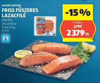 ALDI Almare Seafood Friss fűszeres lazacfilé ajánlat