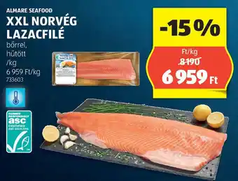 ALDI Almare Seafood XXL norvég lazacfilé ajánlat