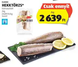 ALDI Classic hekktörzs ajánlat