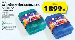 ALDI Day Up gyümölcspüré dobozban ajánlat