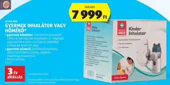 ALDI Active Med gyermek inhalátor / hőmérő ajánlat