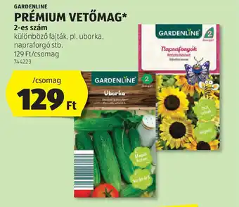 ALDI Gardenline prémium vetőmag ajánlat