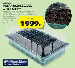 ALDI Gardenline palántázókészlet ajánlat