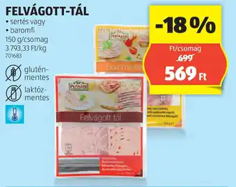 ALDI Felvágott-tál ajánlat