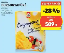 ALDI Le Gusto Burgonyapüré ajánlat