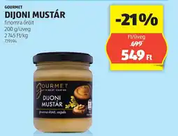 Gourmet Dijoni mustár