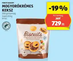 ALDI Finest Bakery Mogyorókrémes keksz ajánlat