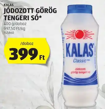 ALDI Kalas Jódozott görög tengeri só ajánlat