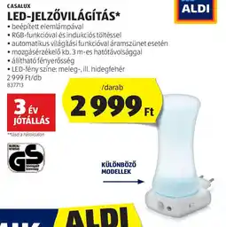 ALDI Casalux LED-jelzővilágítás ajánlat