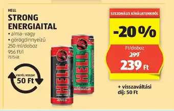 ALDI Hell Strong energiaital ajánlat