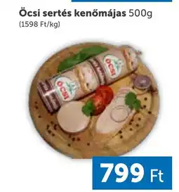 PRIVÁT Öcsi sertés kenőmájas ajánlat