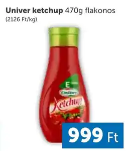 PRIVÁT Univer ketchup ajánlat