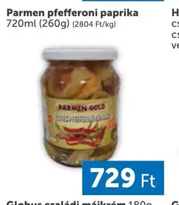 PRIVÁT Parmen pfefferoni paprika ajánlat