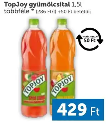 PRIVÁT TopJoy gyümölcsital ajánlat