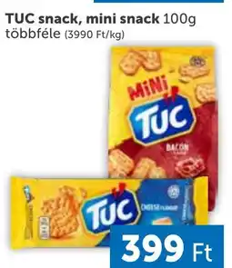 PRIVÁT TUC snack, mini snack ajánlat