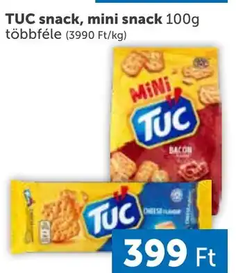 PRIVÁT TUC snack, mini snack ajánlat