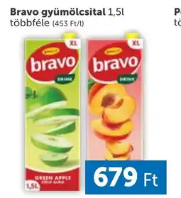 PRIVÁT Bravo gyümölcsital ajánlat