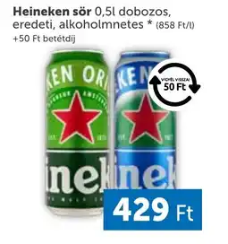 PRIVÁT Heineken sör ajánlat