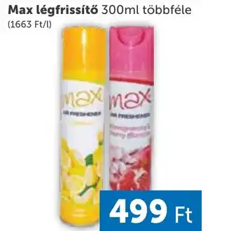 PRIVÁT Max légfrissítő ajánlat