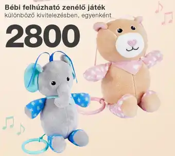 Kik Bébi felhúzható zenélő játék ajánlat