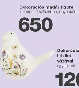 Kik Dekorációs madár figura ajánlat