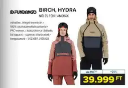 Hervis Idfundango Birch, hydra nói és férfi anorak ajánlat