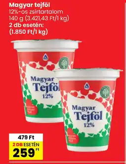 Spar Magyar tejföl ajánlat