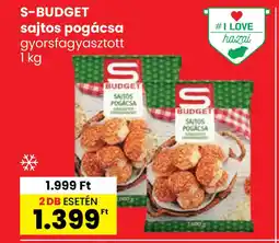 Spar S-BUDGET sajtos pogácsa ajánlat